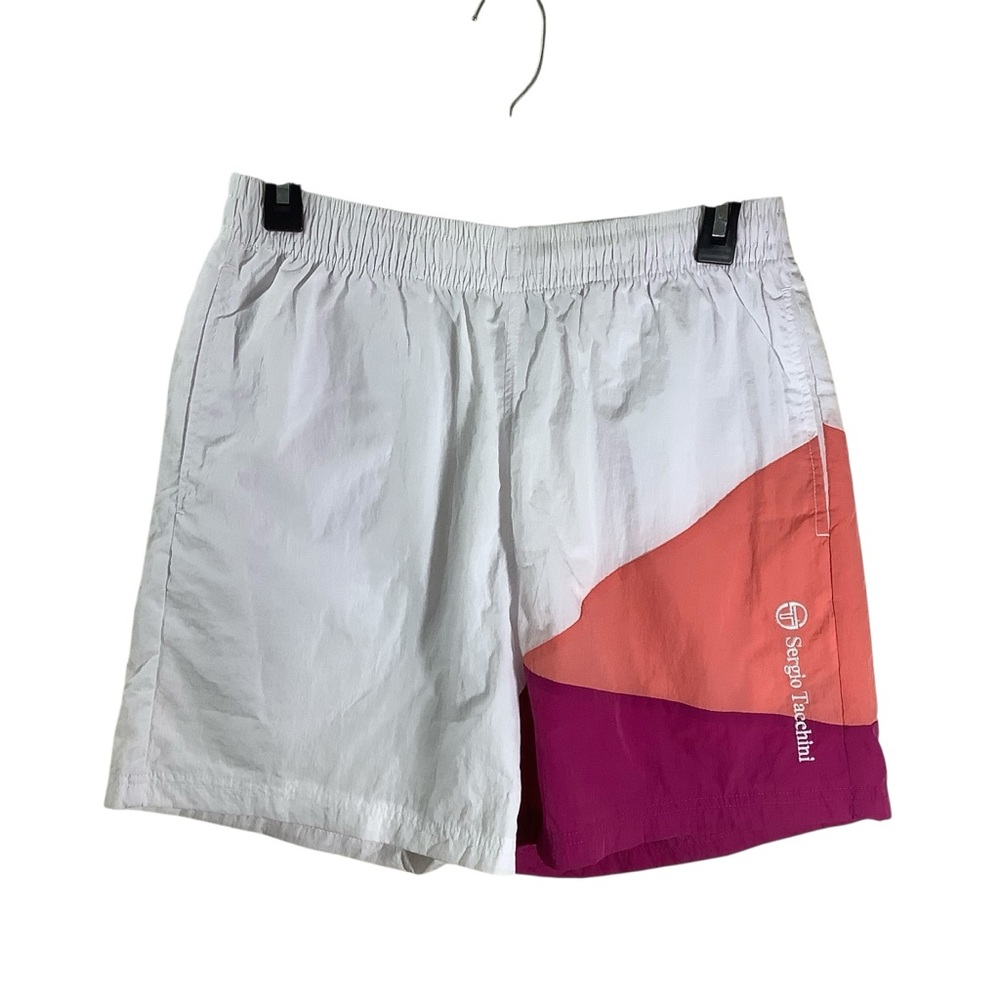 Sergio Tacchini Mosaic Shorts White Multi